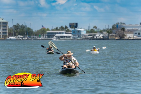 Kayaking Seminole Waterfront park to Archie Island.