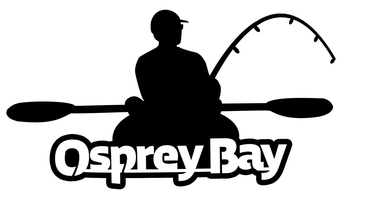 Osprey Bay Kayak Fishing - Sticker