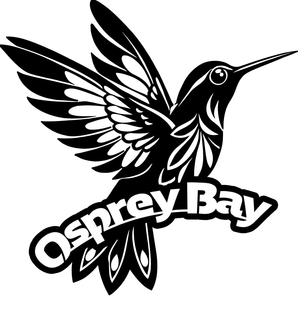 Osprey Bay Hummingbird1 Decal