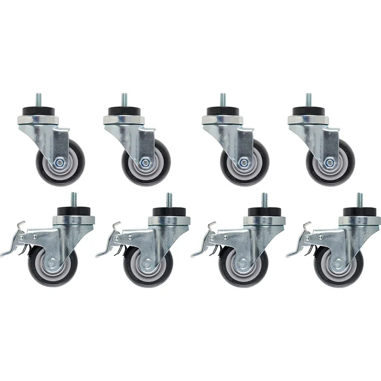 Suspenz 8 Casters for U Base Rack