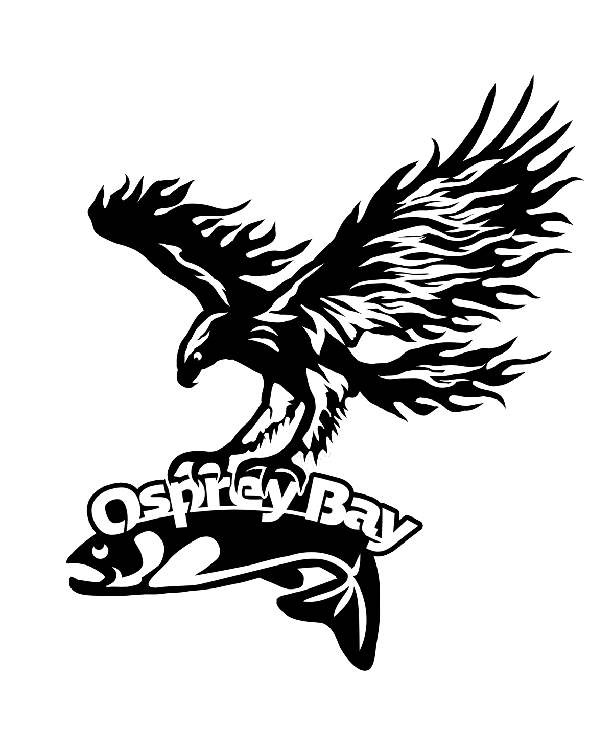 Osprey Bay Fire Osprey Decal