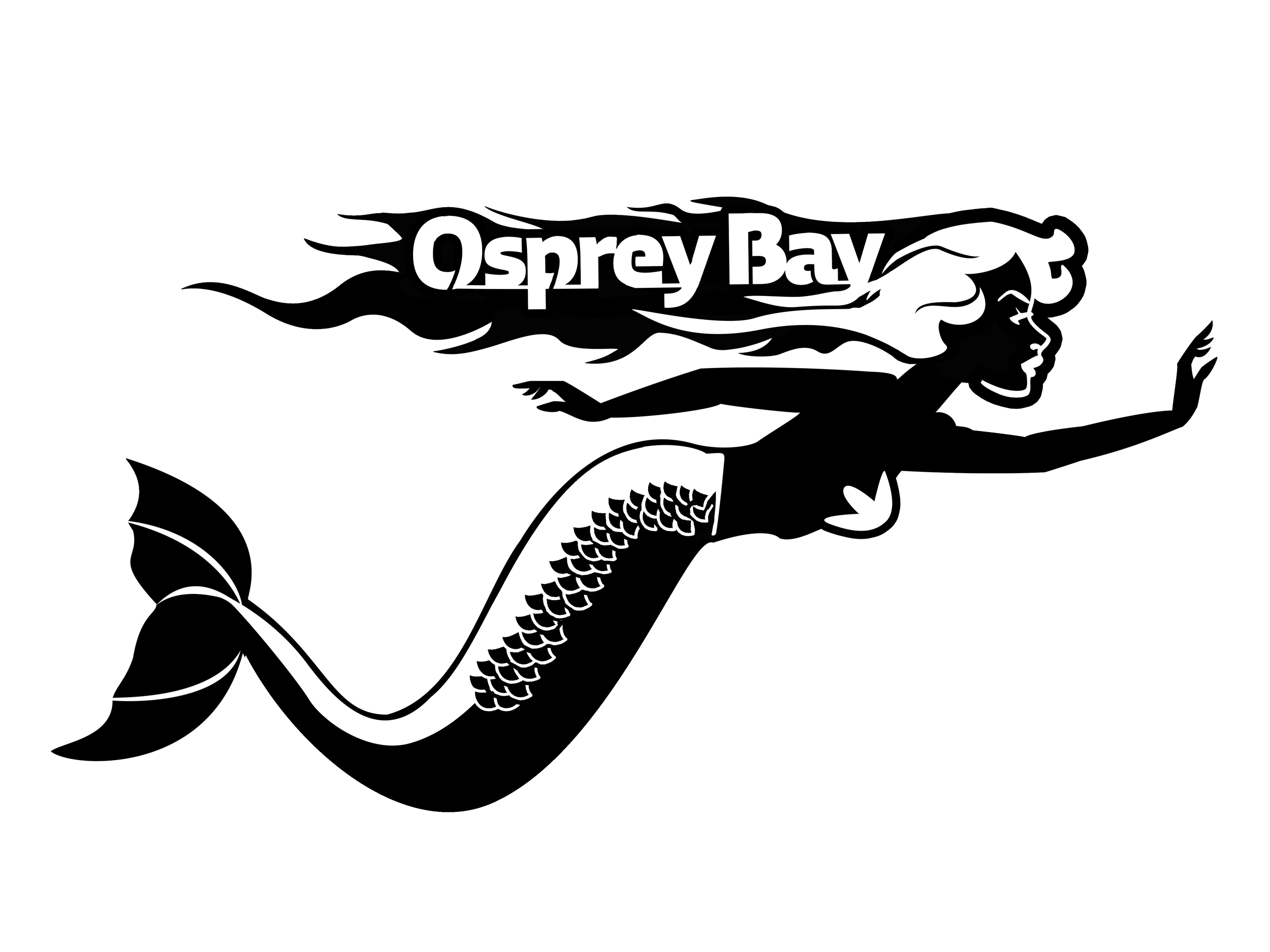 Osprey Bay Mermaid Decal