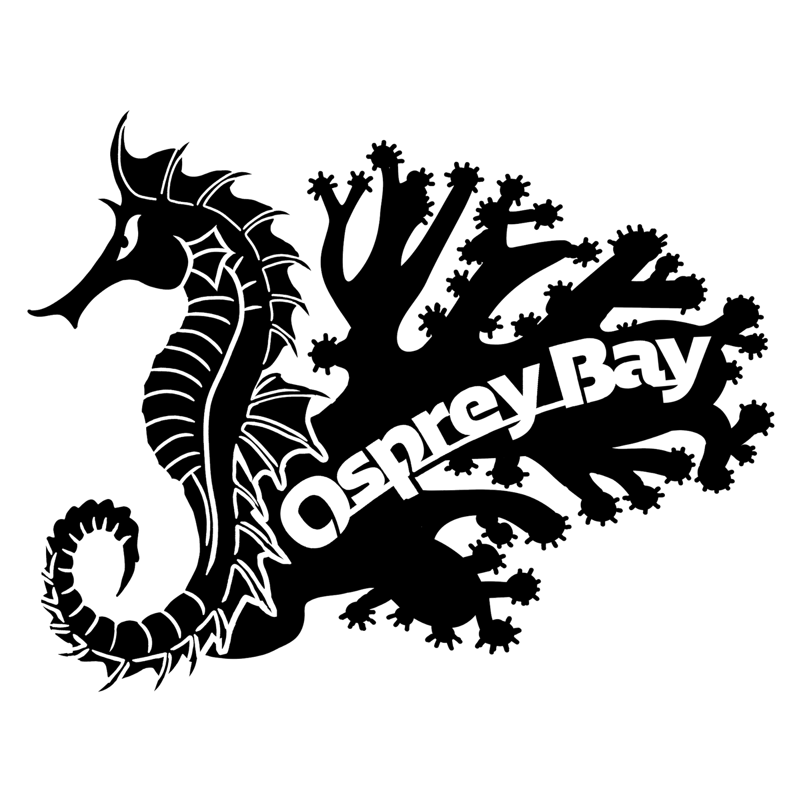 Osprey Bay Seahorse Decal