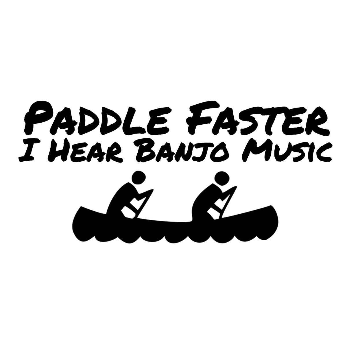 Osprey Bay Paddle Faster Decal