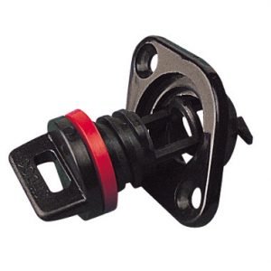 Drain Plug with housing Red