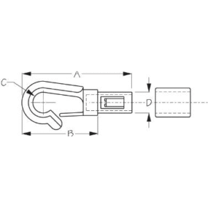 Bungee Hook w/ Latch