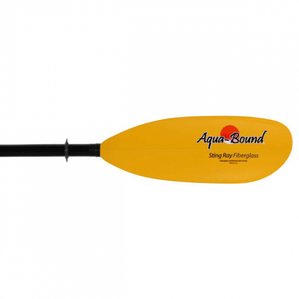aquabound sting ray fiberglass kayak paddle