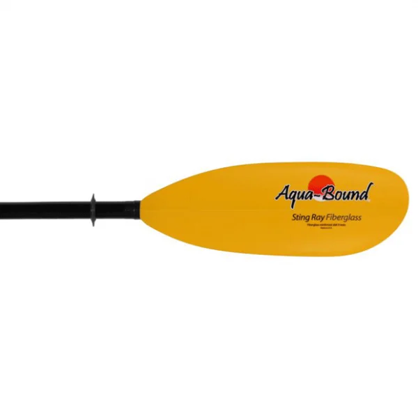 aquabound sting ray fiberglass kayak paddle