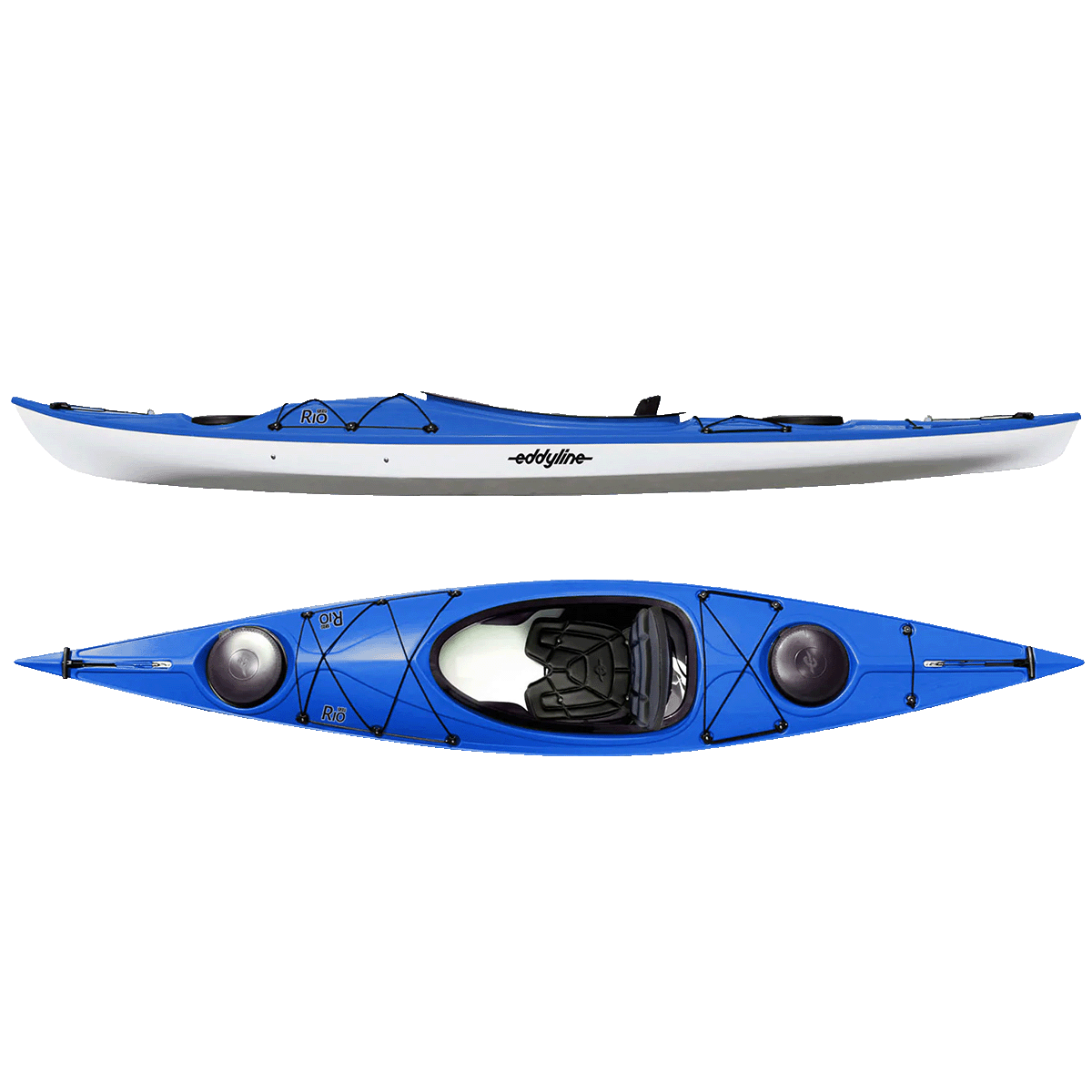 Eddyline Rio 120 Kayak 4 Eddyline Rio 120 Kayak Eddyline Rio 120 Kayak saphire blue