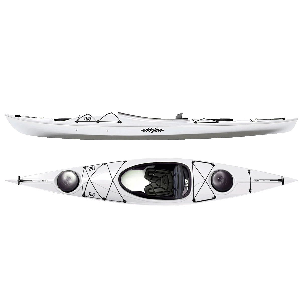 Eddyline Rio 120 Kayak 2 Eddyline Rio 120 Kayak Eddyline Rio 120 Kayak white