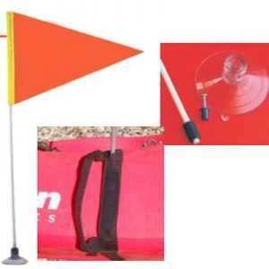 Safety Flag w/ staff and mount