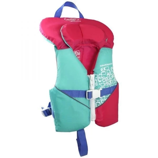 stohlquist infant pfd pink aqua