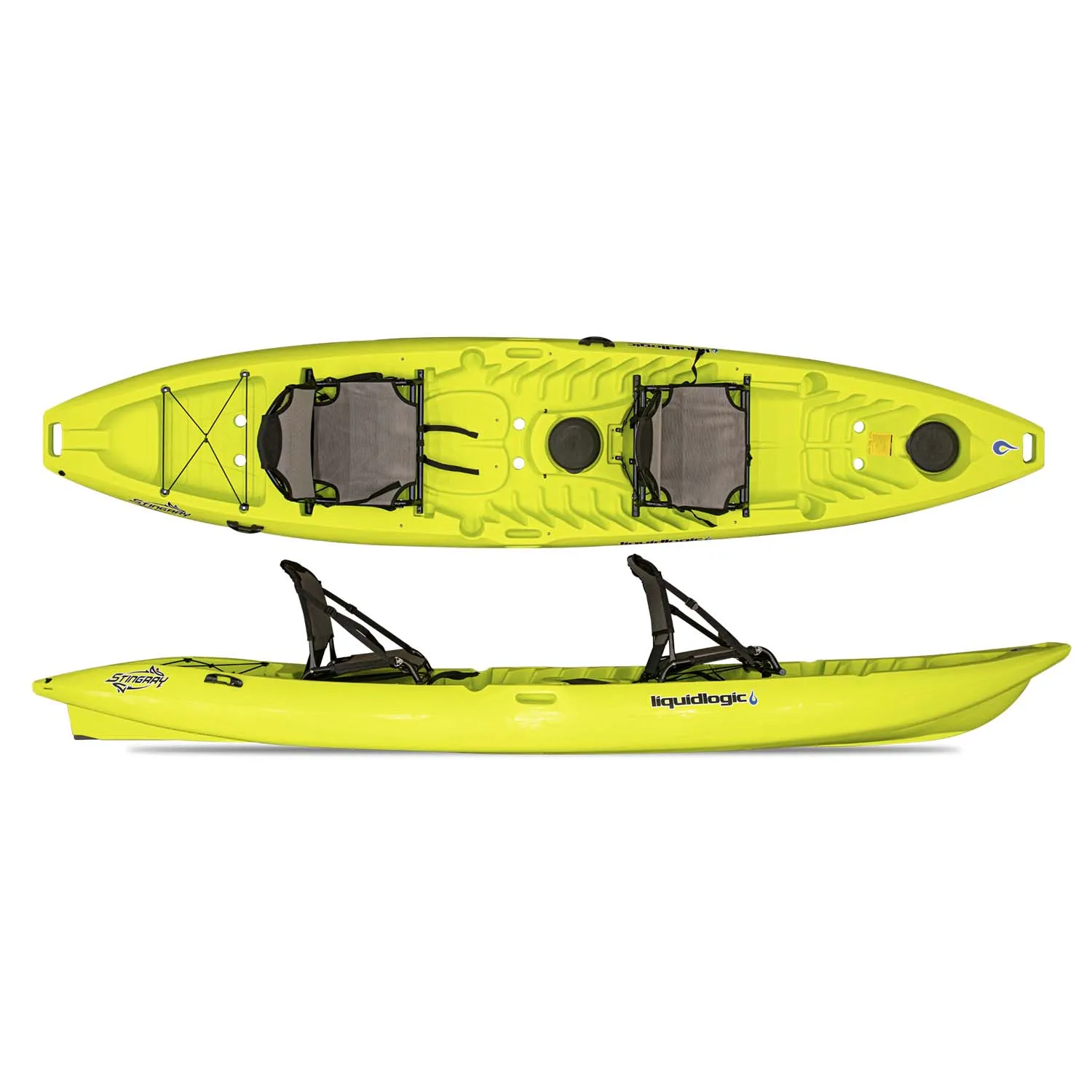 Liquid Logic Stingray Angler Tandem Kayak - Image 4