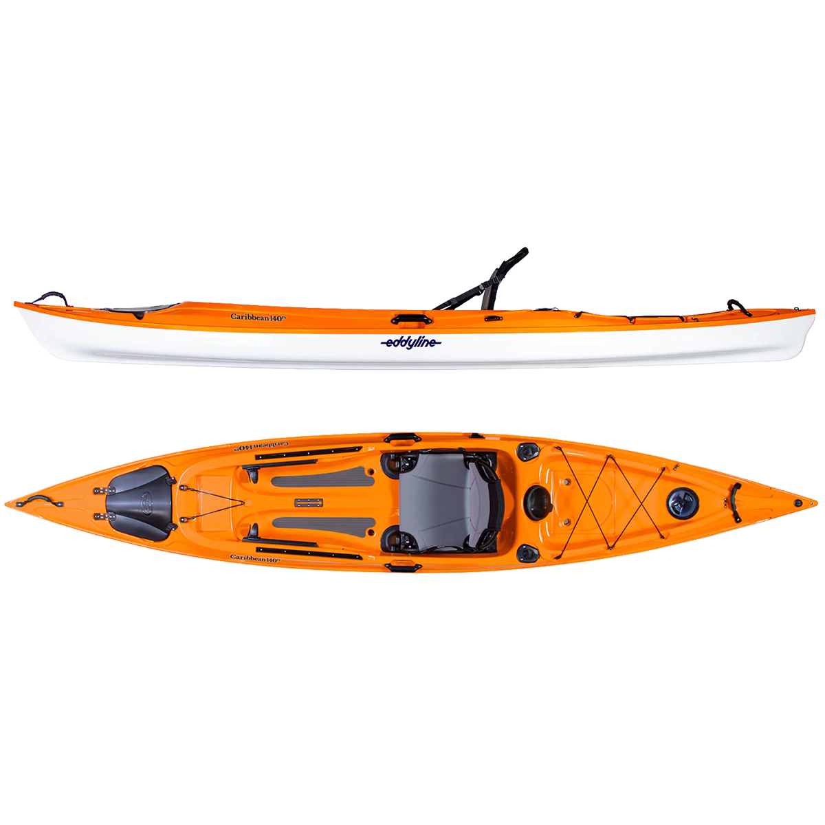 Eddyline Caribbean 140FS Kayak 4 Eddyline Caribbean 140FS Kayak Eddyline Caribbean 140FS mango