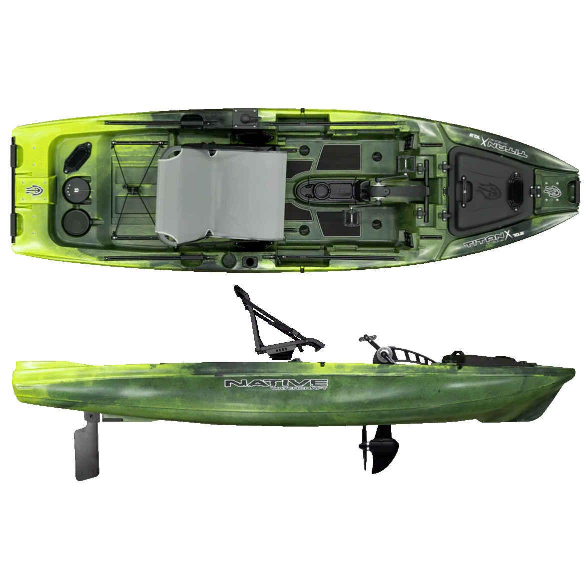 Titan X Propel 10.5 11 Titan X Propel 10.5 Native Watercraft Titan X Propel 10.5: The Ultimate Swivel Seat Fishing Machine
