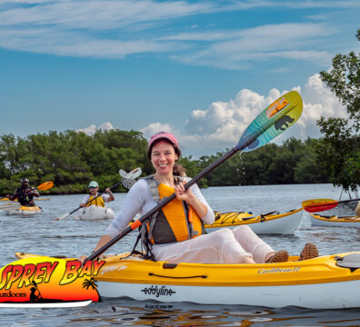 Seminole Waterfront Park. Happy Paddler