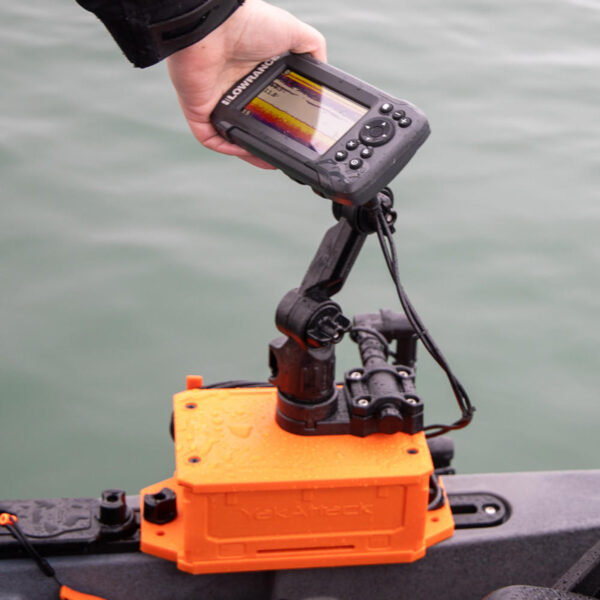 LOWRANCE Hook2 Fish Finder Mount with Track Mounted Locknload Mounting System - Image 4