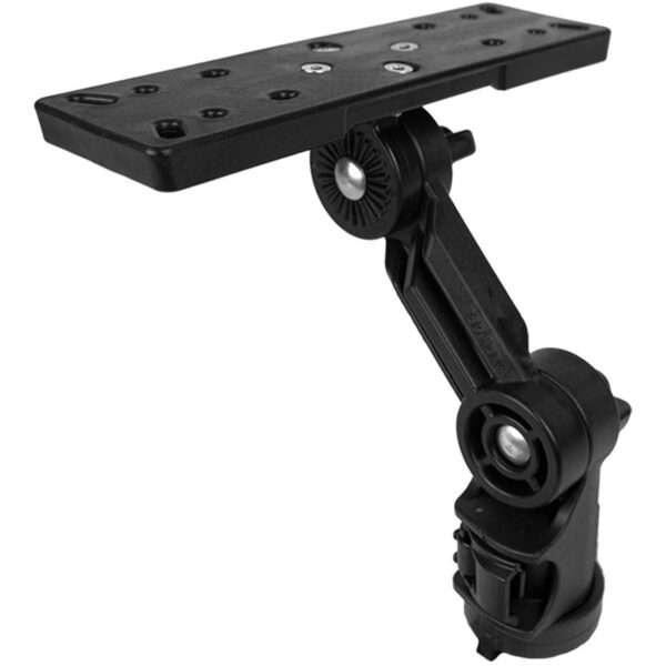RECTANGULAR FISH FINDER MOUNT WITH TRACK MOUNTED LOCKNLOAD™ MOUNTING SYSTEM