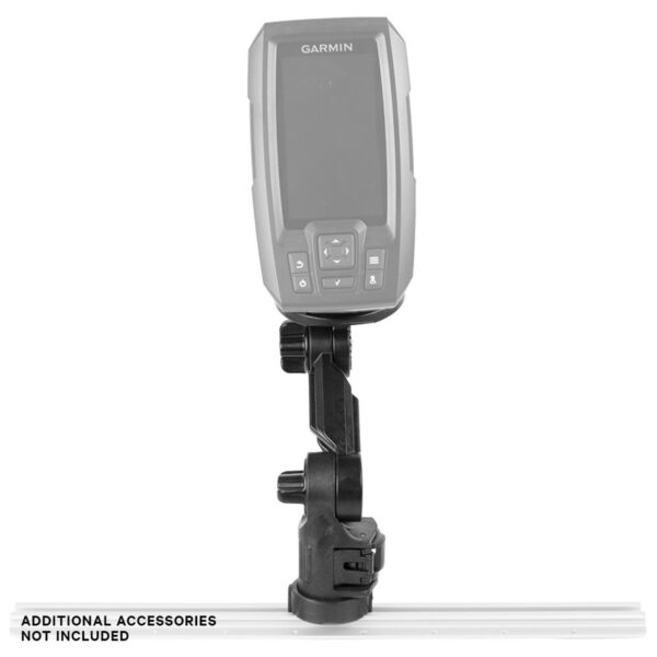 Round Base Fish Finder Mount with Track mounted LocknLoad Mounting System - Image 4