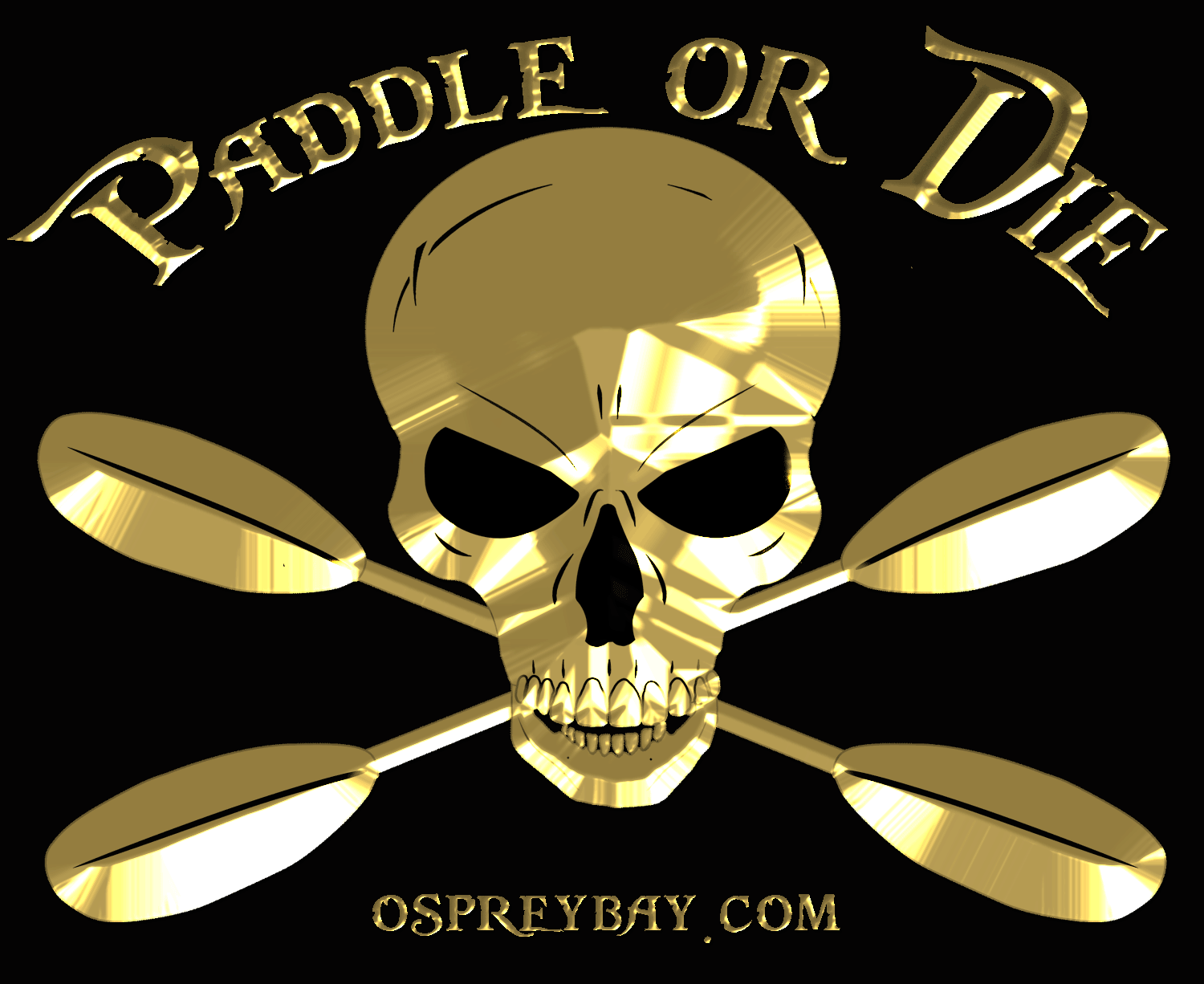 Kayak Fishing Charters 36 Kayak Fishing Charters Paddle or Die Sticker