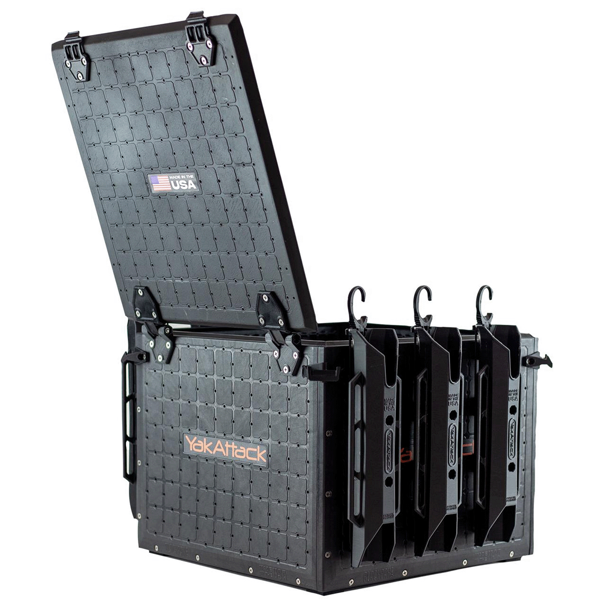 YakAttack BLACKPAK PRO 16x16 5 YakAttack BLACKPAK PRO 16x16 YakAttack BLACKPAK PRO 16x16 Kayak Crate orange